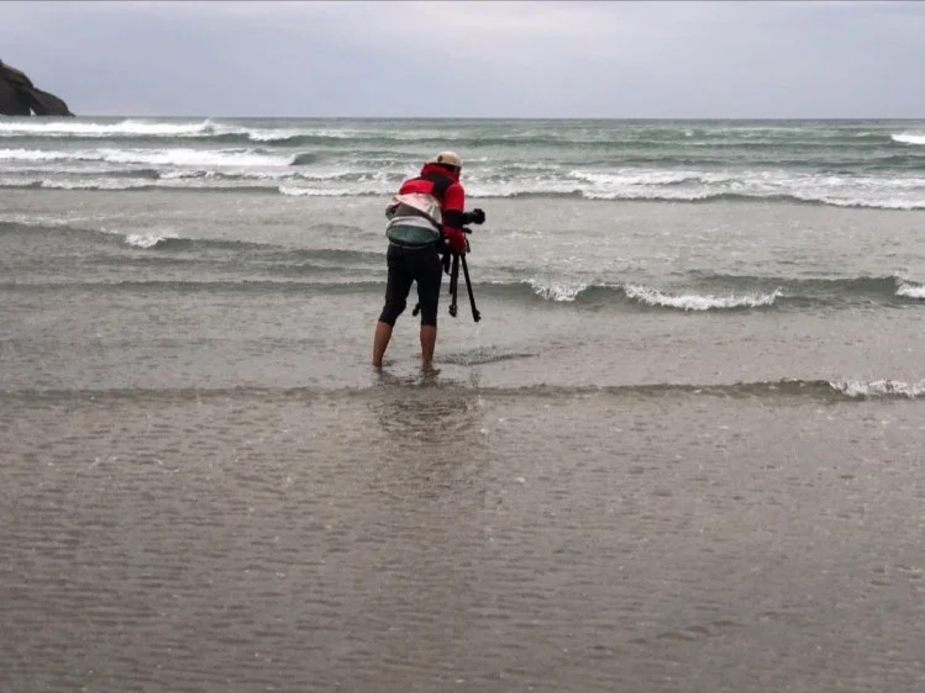 Behind the Scenes: Shooting am Strand